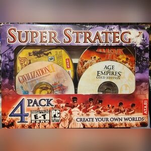 Set of old Atari PC games